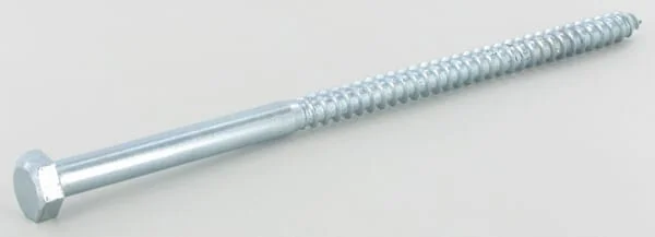 Kramp - 57112240P025 - Wood Screw 12x240mm, 19mm Hex Head, DIN 571 Kramp