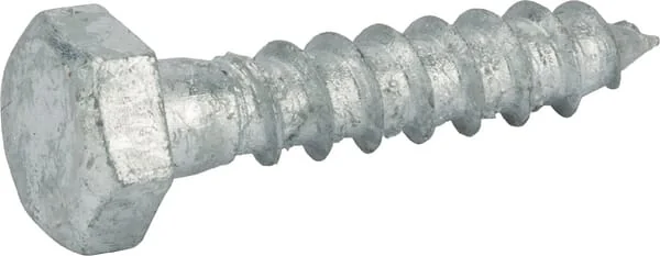 Kramp - 571870TV - Wood Screw 8x70mm, 13mm Hex Head, DIN 571 Kramp