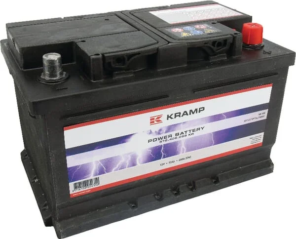 Kramp - 572409068KR - Battery 12 V 72 Ah 680 A UK: 100, Kramp