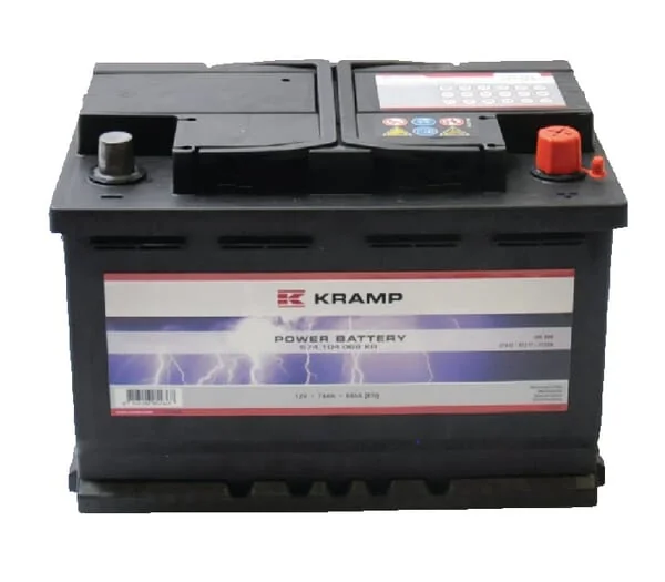 Kramp - 574104068KR - Battery 12 V 74 Ah 680 A UK: 096 Kramp