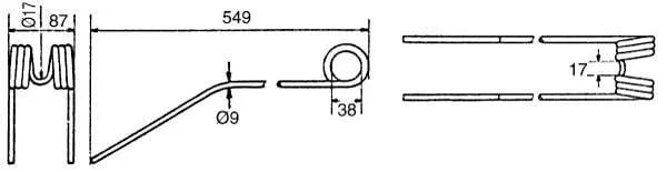 Kramp - 600013KR - Spring Finger Niemeyer