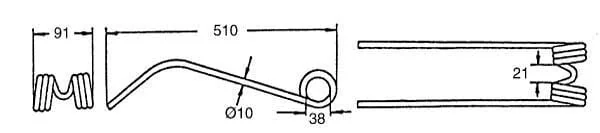 Kramp - 600034KR - Spring Finger Niemeyer