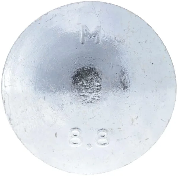 Kramp - 603102088 - Coach Bolt DIN603 M10x20 Steel Galvanized 8.8 Kramp