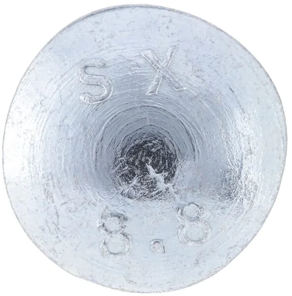 Kramp - 60362588 - Coach Bolt DIN603 M6x25 Steel Zinc-Plated 8.8 Kramp