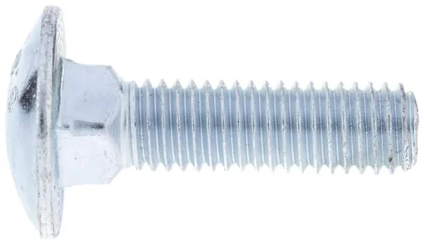 Kramp - 60383088 - Coach Bolt DIN603 M8x30 Steel Zinc-Plated 8.8 Kramp