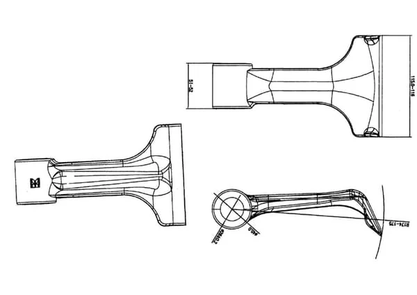 Kramp - 6061699Z - Hammer For Mulcher, Suitable For Kuhn