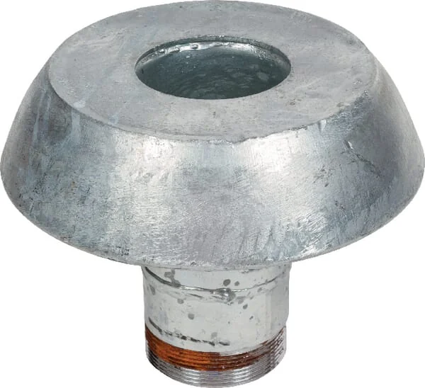 Kramp - 6106025Z - Male 6" With 2 1/2" Thread