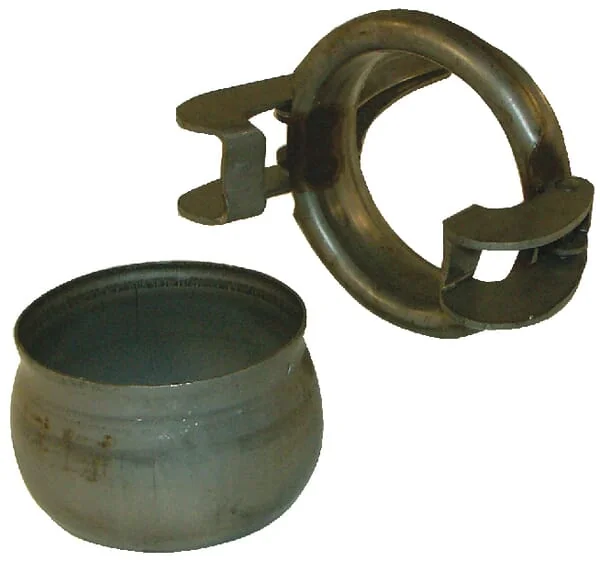 Kramp - 6140000 - Male 6" Weld-On Complete Bauer