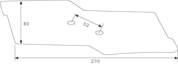 Kramp - 622174N - Share Point Right Hand Olympic®