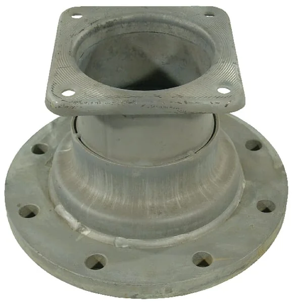 Kramp - 6300833Z - Square Flange 6" - Standard Flange 8"