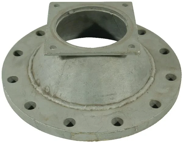 Kramp - 6301033Z - Square Fl. 6" - Normal Fl. 10"
