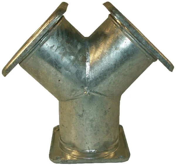 Kramp - 6370000Z - Y-Piece 6"-6"-6"