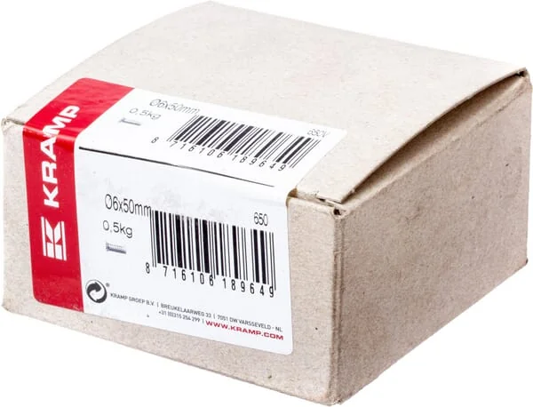 Kramp - 650V - Kramp Rivets 0.5 kg Pack 6x50