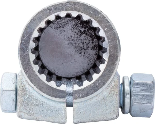 Kramp - 6710216HIKR - PTO Reducer Male 1 3/8" (21) Female 1 3/4" (20) With Clamp Bolt