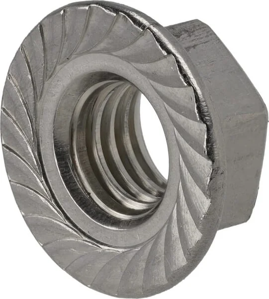 Kramp - 692310RVS - Flange Nut M10 SS A2
