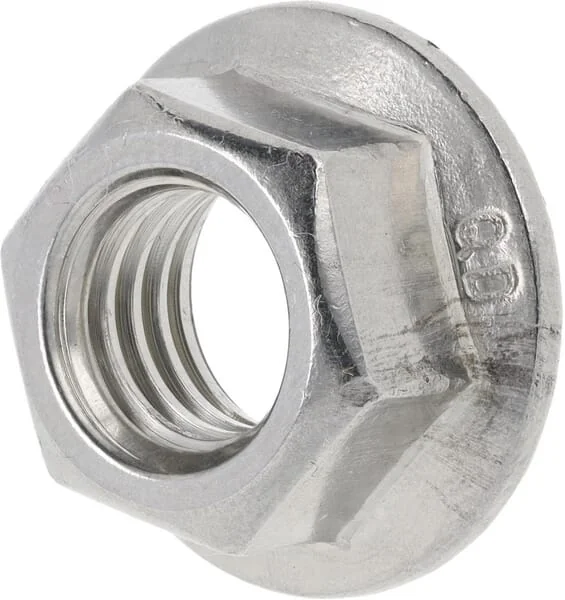 Kramp - 692310RVS - Flange Nut M10 SS A2