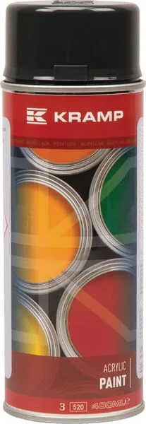 Kramp - 702104KR - Paint RAL 7021 Black Grey 400ml Spray Kramp