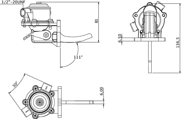 Kramp - 708294R93KR - CI Fuel Pump