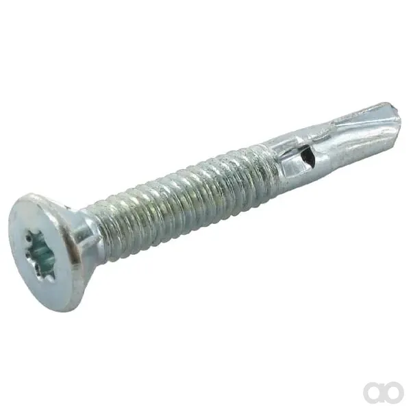 Kramp - 7504PTEKS6380T30A - Self-tapping Wood Screw 6.3x80mm TX30 Countersunk Flat Head DIN 7504