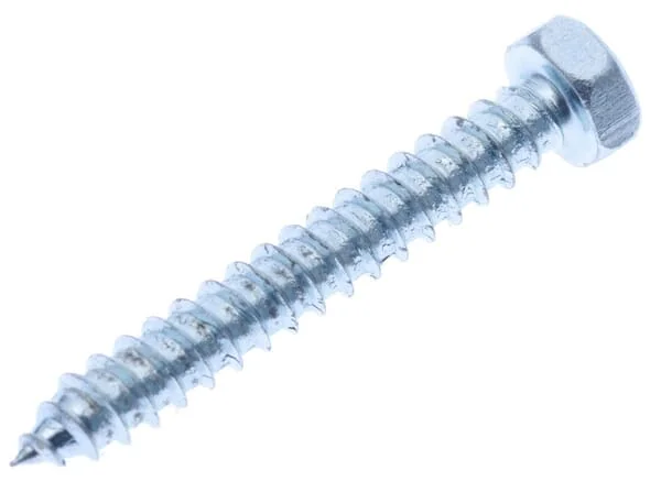 Kramp - 7976C3525P200 - Self Tapping Screw 3.5x25mm, 5.5mm Hex Head, DIN 7976C Kramp