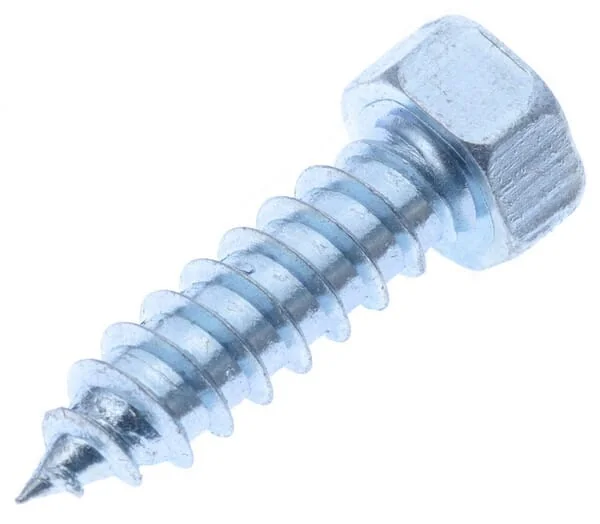 Kramp - 7976C5519P200 - Self Tapping Screw 5.5x19mm, 8mm Hex Head, DIN 7976C Kramp