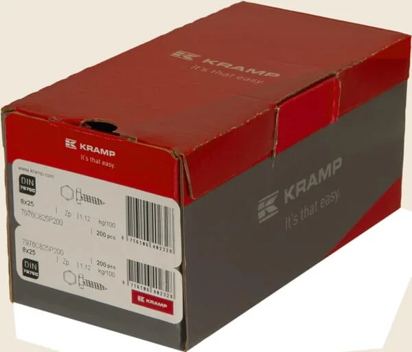 Kramp - 7976C825P200 - Self-tapping Sheet Metal Screw Zinc Plated
