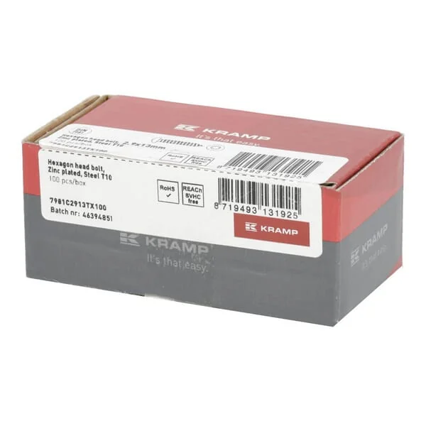 Kramp - 7981C2913TX100 - Self Tapping Screw Torx 2.9x13mm