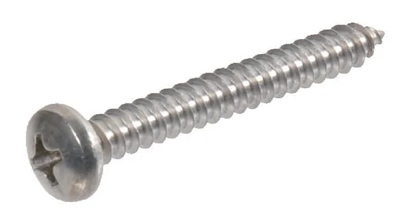 Kramp - 7981C4232RVSP100 - Selbstschneidende Schraube PH2 Linsenkopf Edelstahl DIN 7981C
