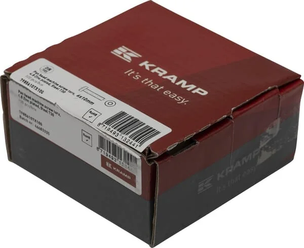 Kramp - 7985610TX100 - Pan Head Machine Screw m6x10 Torx DIN7985