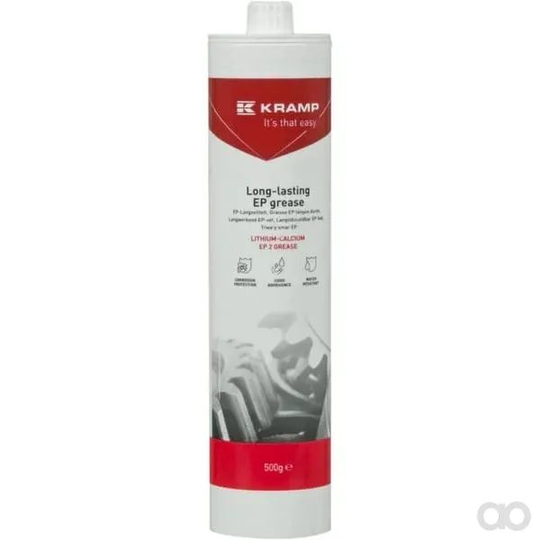 Kramp - 80113500WEKR - Kramp Durable EP-grease 500 g - 80113500WEKR, 8719607232067