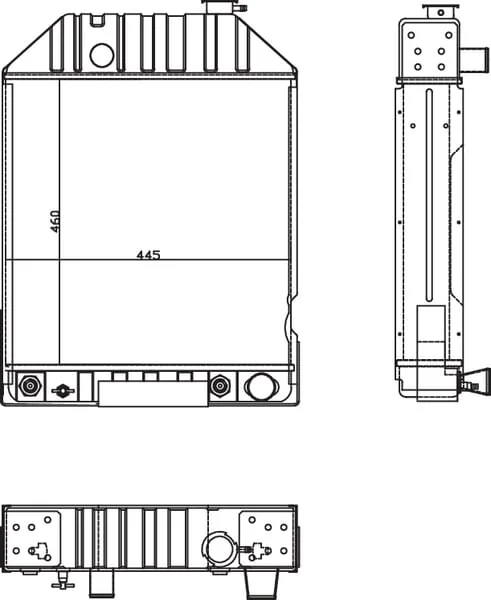 Kramp - 81874687N - Radiator NH