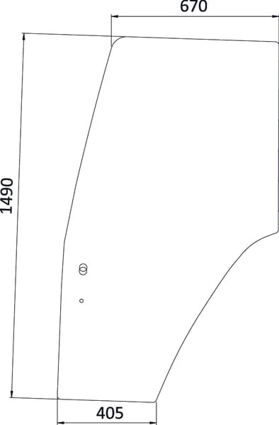 Kramp - 82000367KR - Kramp Door Window