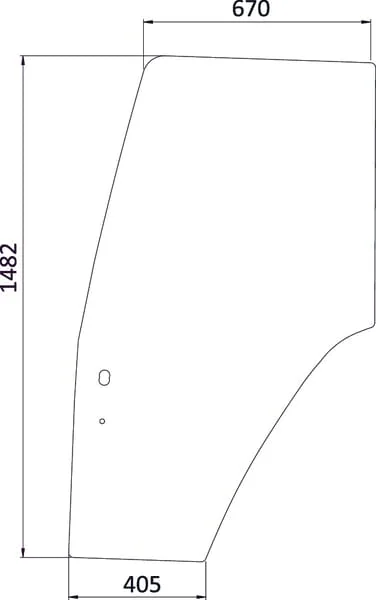 Kramp - 82000396KR - Kramp Door Window