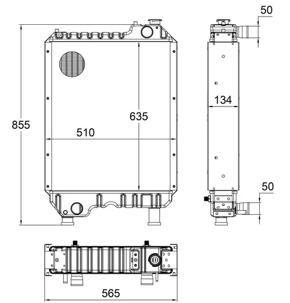 Kramp - 82013306N - Radiator