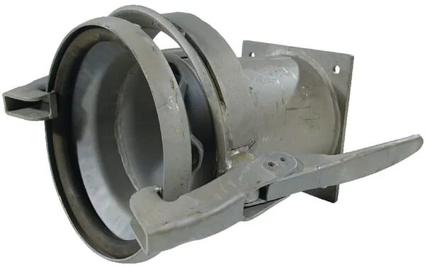 Kramp - 8203000Z - Female 8" Flanged Long + Bracket