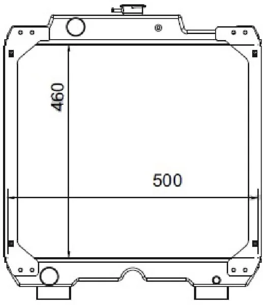Kramp - 84172100N - Radiator