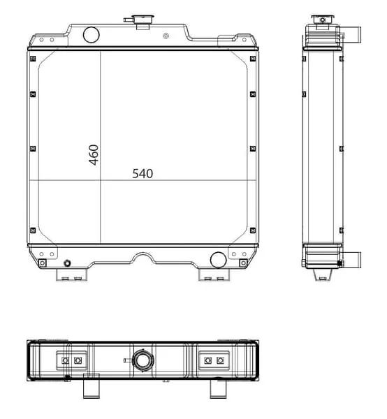 Kramp - 84175586N - Radiator