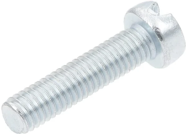 Kramp - 84520P100 - Slotted Cheese Head Screw DIN84 m5x20 Steel Zinc-Plated 4.8 Kramp