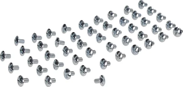 Kramp - 88107610 - Button Head Screw DIN88107 m6x10 Steel Zinc-Plated 4.6 Kramp