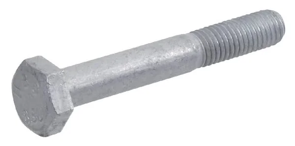 Kramp - 93110160TV - Hexagon Head Bolt DIN931 M10x160 Steel Hot Dip Galvanized 8.8 Kramp