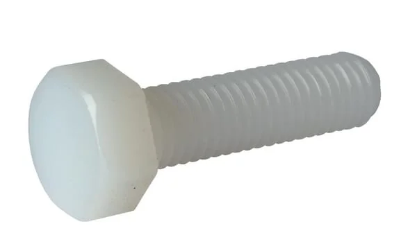 Kramp - 933816N - Hexagon Head Bolt DIN933 M8x16 Nylon 6.6 Kramp