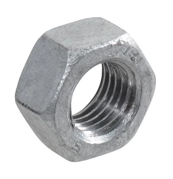 Kramp - 9346TVISO - Hex Nut DIN934 M6x1.00 Steel Hot-Dip Galvanized Grade 8