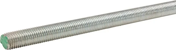 Kramp - 9752468 - Kramp Threaded Rod Zinc Plated M24 6.8