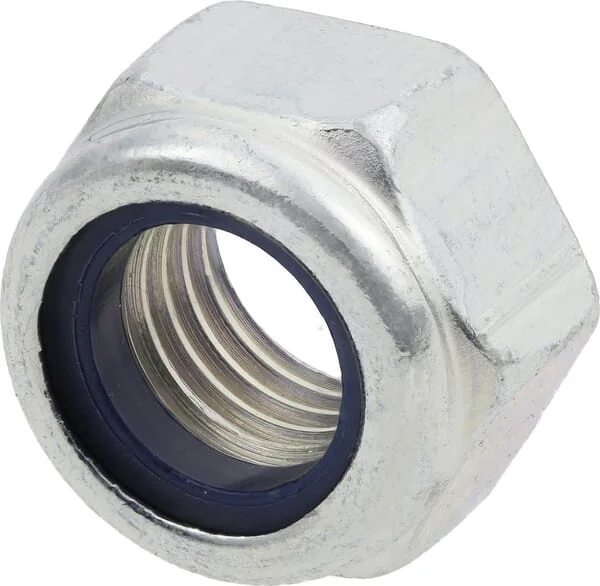 Kramp - 9851215 - Hex Lock Nut DIN985 M12x1.50 Steel Zinc-Plated Grade 8
