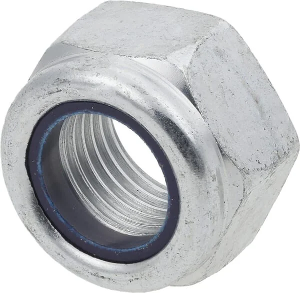 Kramp - 98520210 - Hexagon Lock Nut DIN985 M20x2.00 Steel Zinc-Plated Class 10 Kramp