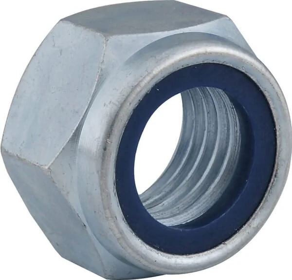 Kramp - 98522 - Hex Lock Nut DIN985 M22x2.50 Steel Zinc-Plated Grade 8