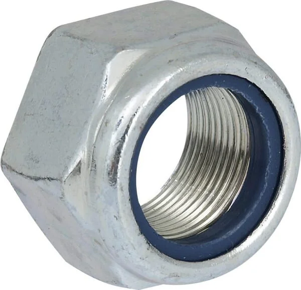 Kramp - 985242 - Hex Lock Nut DIN985 M24x2.00 Steel Zinc-Plated Grade 8