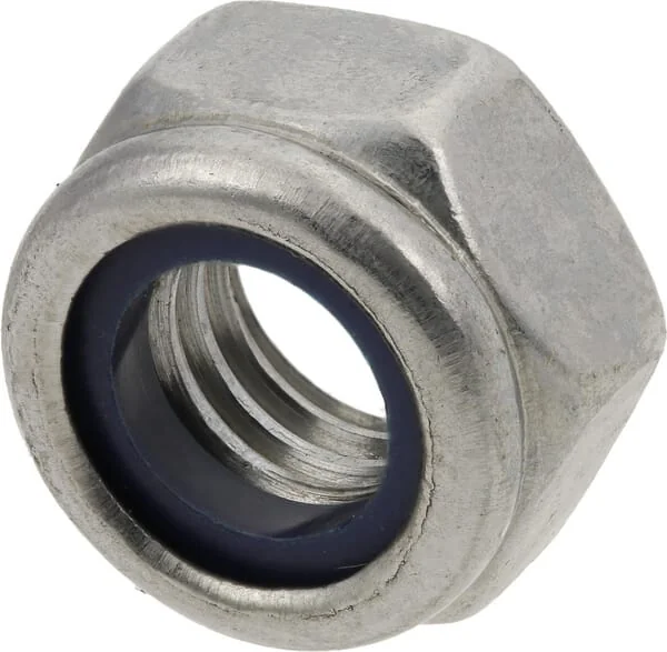 Kramp - 9858RVSP500 - Hex Lock Nut DIN985 M8x1.25 Stainless Steel A2