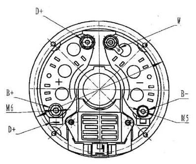 Kramp - ALT26250091 - Alternator 14v 60a