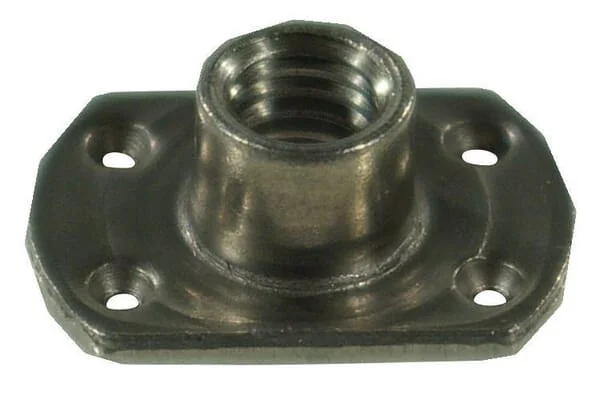 Kramp - AM08 - Weld Nut with Flange M8 Steel Grade 8